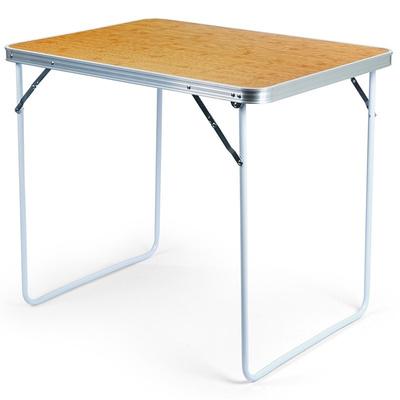 Folding camping table metal 80x60x70 cm