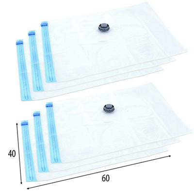 ORION 6x Vacuum storage bags for clothes sheets 40x60