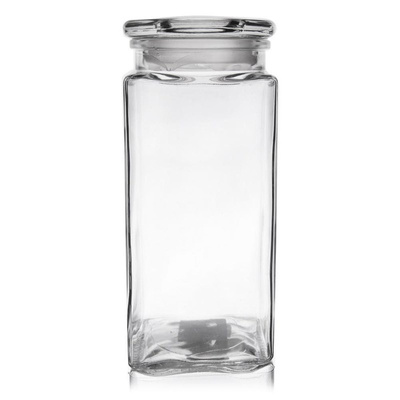 Food Container Glass Square 1,8 l