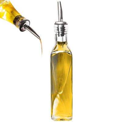 Oil and Vinegar Bottle Glass with Dispenser 250 ml