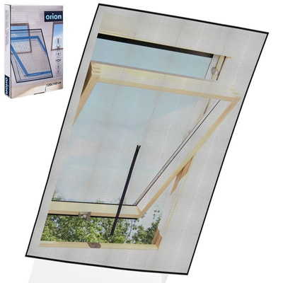 ORION Mosquito net on roof window insects mosquitoes 120x140 cm black