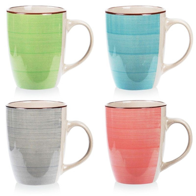 Mugs Ceramic 350 ml 4 pcs