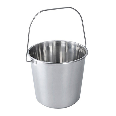 ORION Stainless steel bucket for food 5L