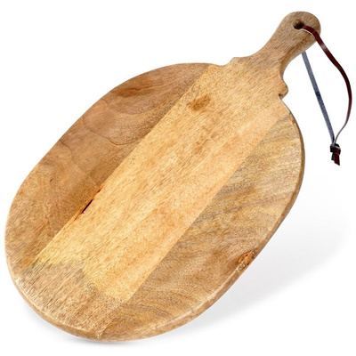 Deska do krojenia i serwowania drewniana MANGO 44x25 cm