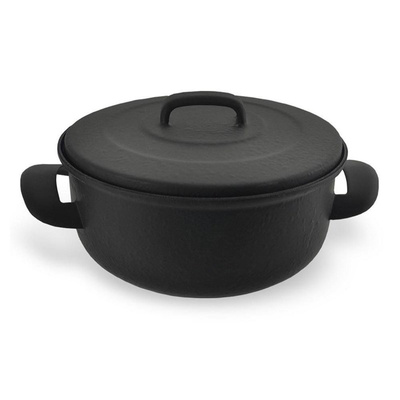 ORION Enamel pot with lid 20cm 2L CZECH CAST IRON