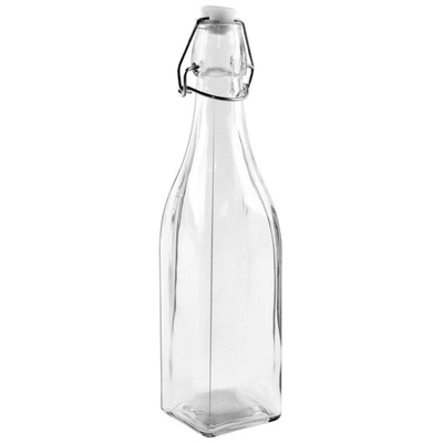 Clip Top Bottle Glass 530 ml