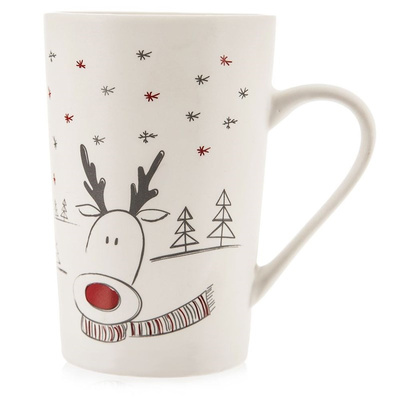 Mug Porcelain Reindeer 430 ml