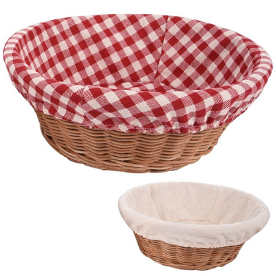 ORION RATTAN basket round for breadstuff bread 22 cm