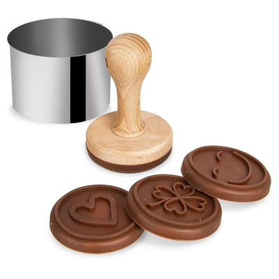 Cookie Stamp Silicone 6 cm 6 pcs