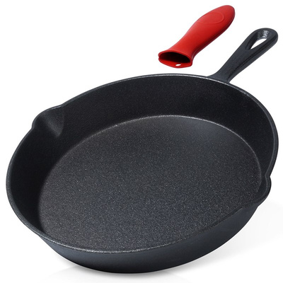 Frying Pan Cast Iron with Silicone Liner CAST LINE 25 cm