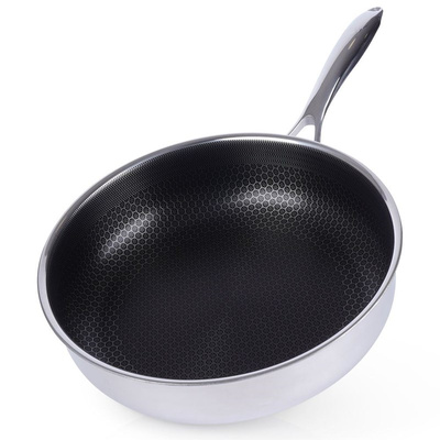 Frying Pan Steel Deep COOKCELL 28 cm