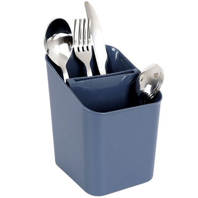 Cutlery holder / drainer plastic 14x11x16 cm