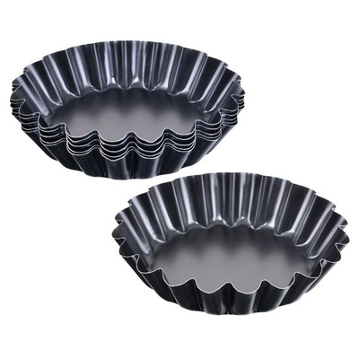 Mini Tart Pan Metal 11 cm 6 pcs