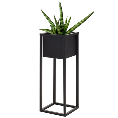 ORION Metal flowerbed black POT stand base protection 60 cm