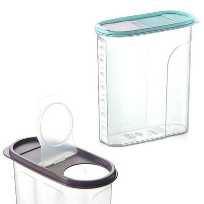 Dry Food Storage Container with Dispenser Measure 4 l