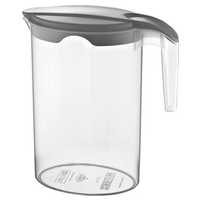 ORION Jug for drinks plastic with lid 1,75L