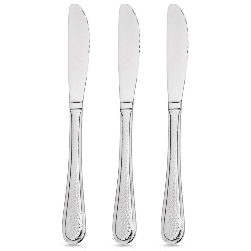 Noże stołowe stalowe SIREN 3 el.