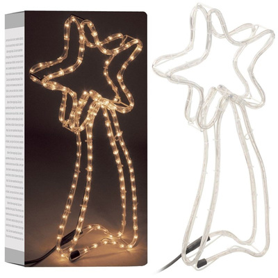 Outdoor Lighted Star 144 LED 62 cm