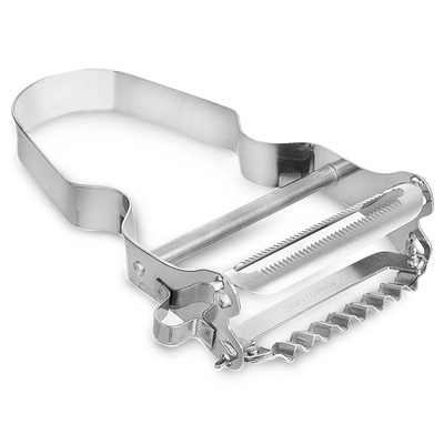 Fruit and Vegetable Peeler Steel Double 11,5 cm