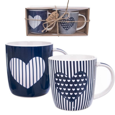 Mugs Porcelain 390 ml 2 pcs