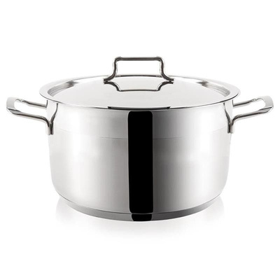 Pot Steel with Lid ANETT 28 cm, 7 l