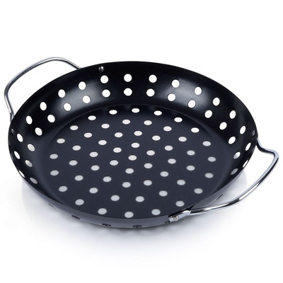 ORION Basket grill plate for grill tray pan for grill perforated 24 cm