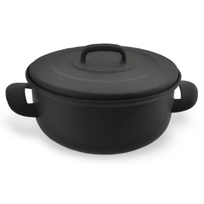 ORION Enamel pot with lid 24cm 4L CZECH CAST IRON