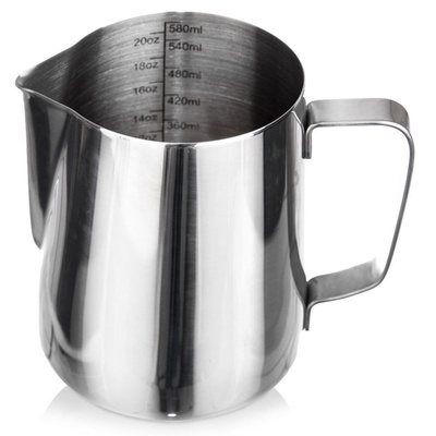 Milk Jug Steel with a Measure 580 ml