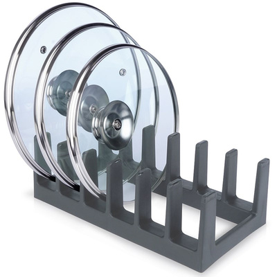 Lid and plate organizer rack plastic 28x15x9 cm