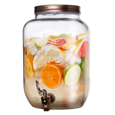 ORION Jar / jar with tap for lemonade drinks 8,8L