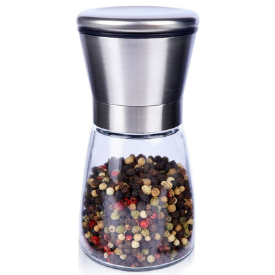 ORION Grinder for spices / pepper and salt glass hand