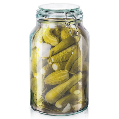 Jar with Clip Glass IRMA 4,2 l