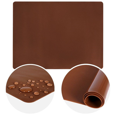 Baking Mat Silicone Brown SILLINIE 40x30 cm