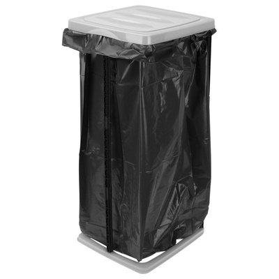 ORION Bin for rubbish waste stand frame bags 60L with lid