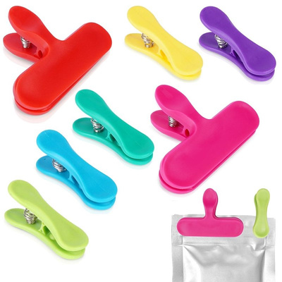 Bag Clips Coloured 7 pcs