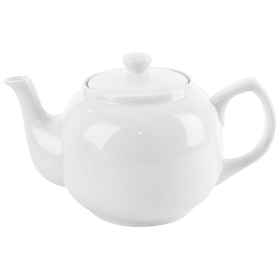 Tea Pot Porcelain White 1,7 l