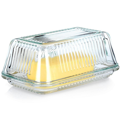 Butter dish glass