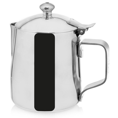 ORION Steel jug for milk wit lid 0,35L jug milkjug
