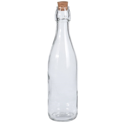 Bottle with Cork Stopper Glass 500 ml