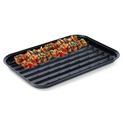 ORION Board sheet grate tray ON GRILL grill perforated steel grate