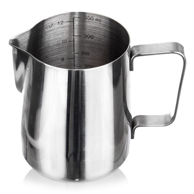 Milk Jug Steel with a Measure 350 ml