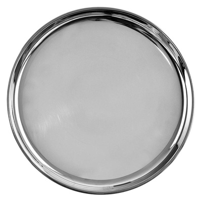 ORION Tray for serving steel round plate 23 cm