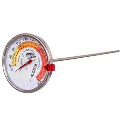 Termometr do wędzarni stalowy z sondą 33 cm