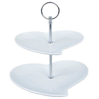 ORION Porcelain cake stand for cakes cake fruit HEART