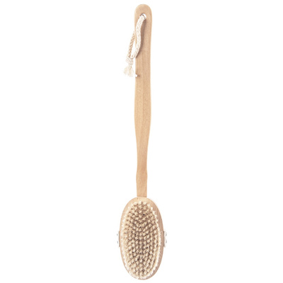 Bath brush Wooden 2 in 1 dry and for the bath 42 cm