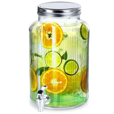 Dispenser with Tap Glass 6,2 l