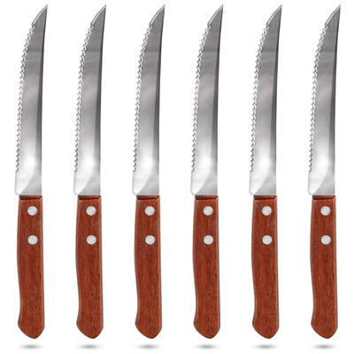 ORION Knives / cutlery for steaks pizza grill 6 pcs